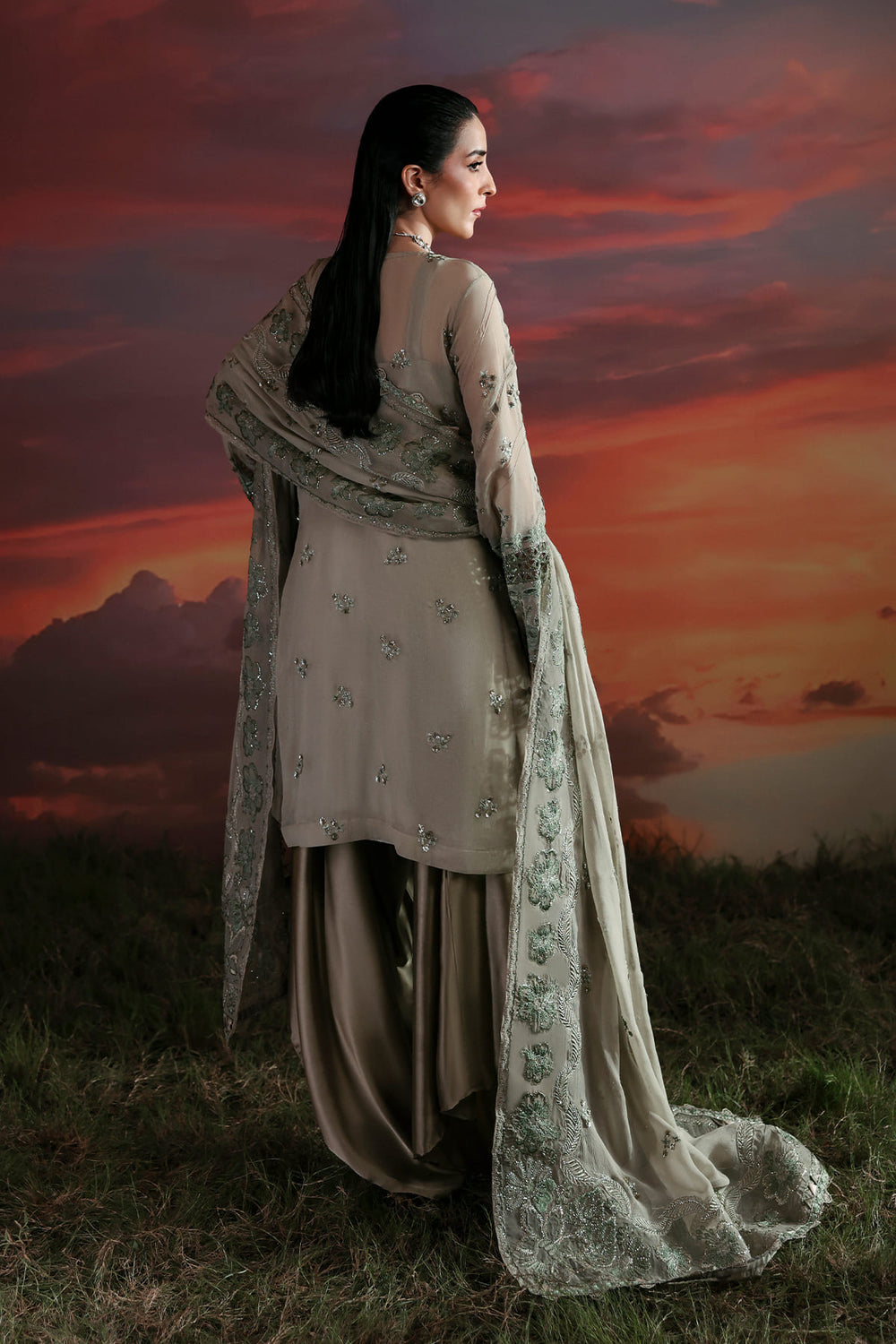 Zarposh | Moonlit Muse | Nerine - Ladies Clothes - Maria Faisal
