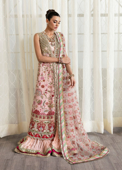 Crimson | A Beautiful Chaos Wedding Collection | Crystal Chinoiserie - Ladies Clothes - Maria Faisal