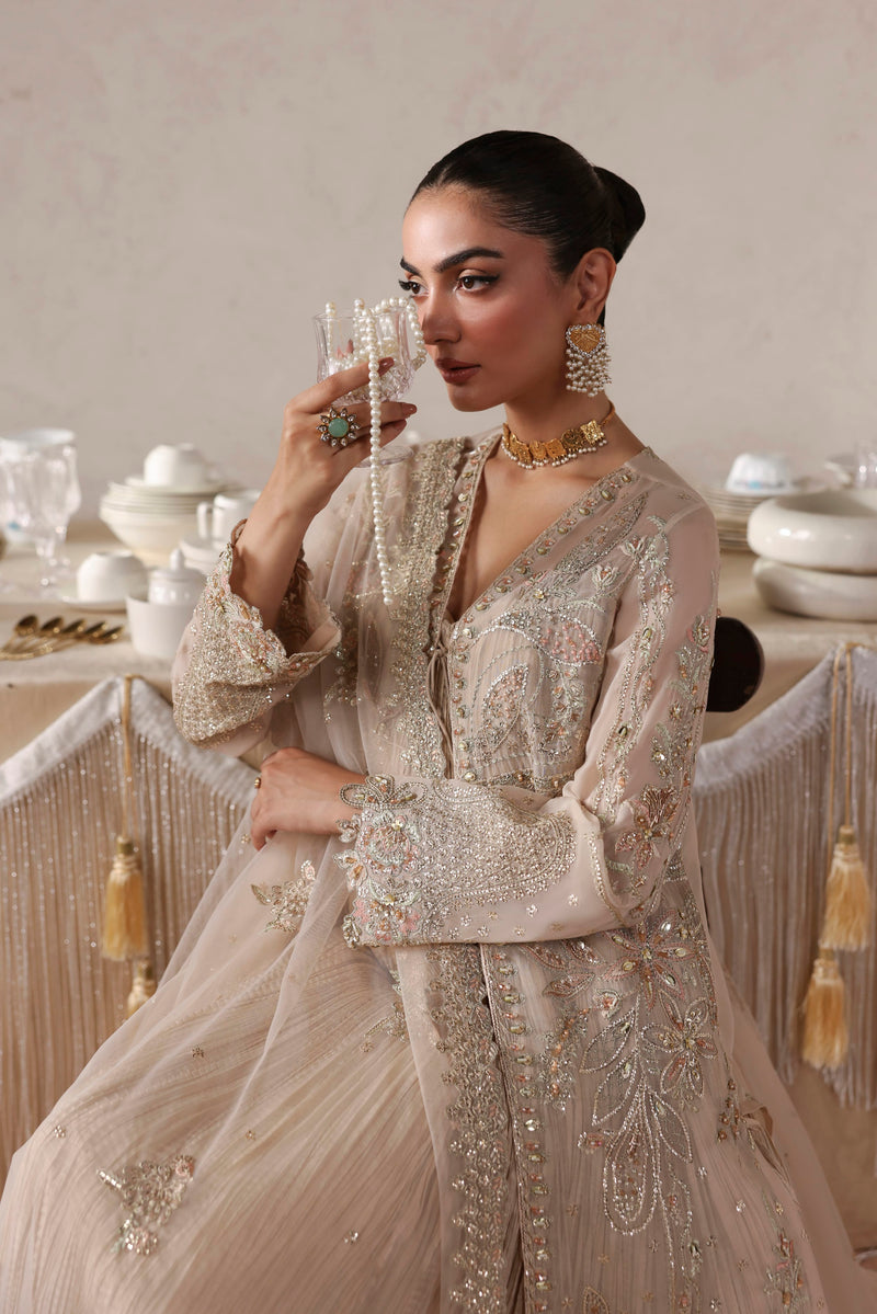 Akbar Aslam | Luxury Formals | Marceline - Formal Dress - available at Maria Faisal in UK and USA.