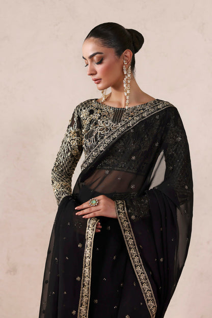 Akbar Aslam | Luxury Formals | Amoura - Formal Dress - available at Maria Faisal in UK and USA.