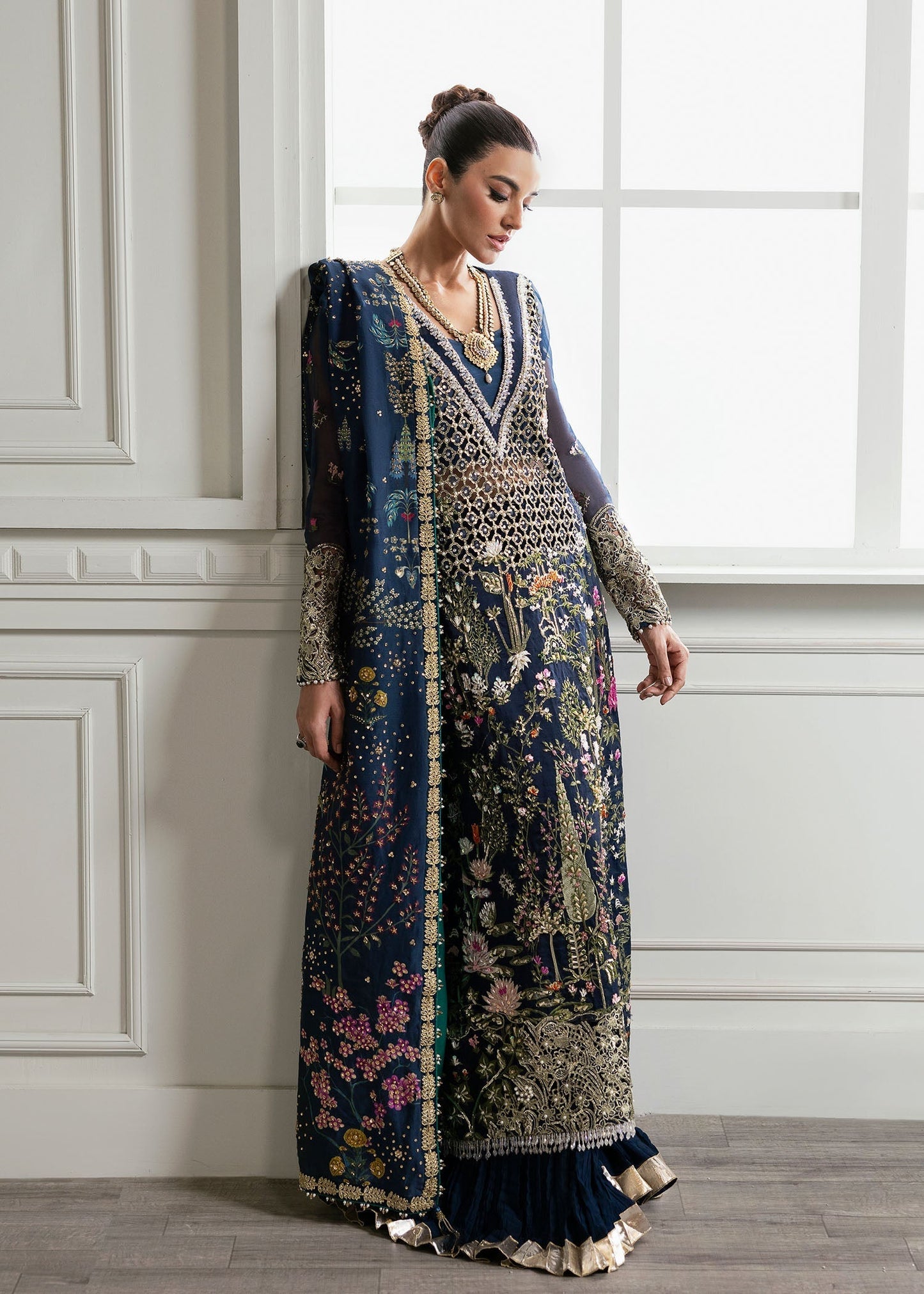 Crimson | A Beautiful Chaos Wedding Collection | Majestic Cypress - Ladies Clothes - Maria Faisal