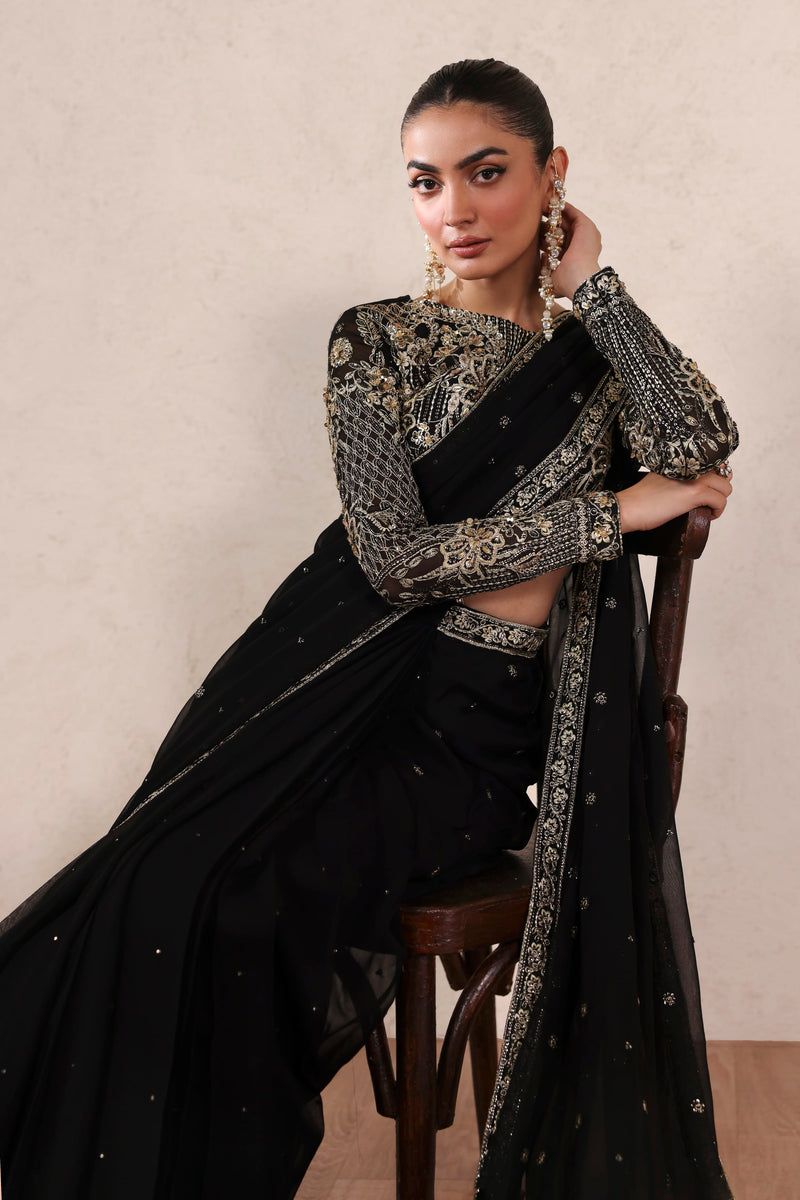 Akbar Aslam | Luxury Formals | Amoura - Formal Dress - available at Maria Faisal in UK and USA.