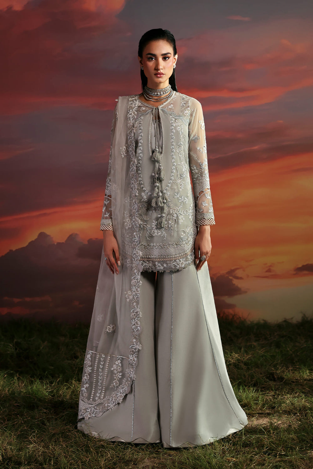 Zarposh | Moonlit Muse | Lumen - Ladies Clothes - Maria Faisal