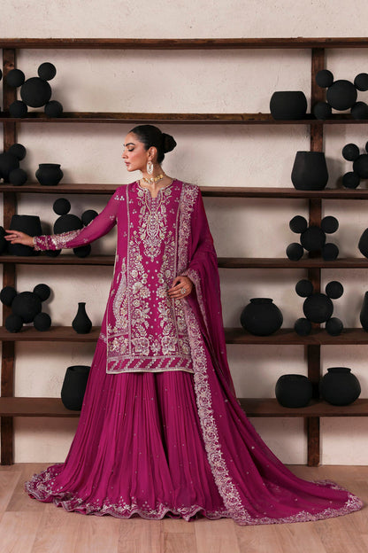 Akbar Aslam | Luxury Formals | Rosalie - Formal Dress - available at Maria Faisal in UK and USA.
