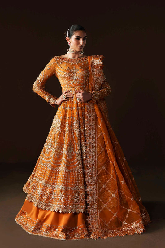 Akbar Aslam | Luxury Formals | Muselet - Formal Dress - available at Maria Faisal in UK and USA.