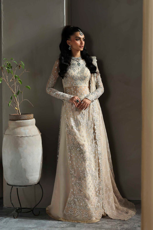 Akbar Aslam | Meeras Luxury Chiffon 25 | Sehrya - Formal Dress - available at Maria Faisal in UK and USA.