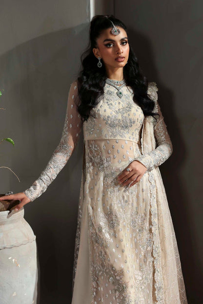 Akbar Aslam | Meeras Luxury Chiffon 25 | Sehrya - Formal Dress - available at Maria Faisal in UK and USA.