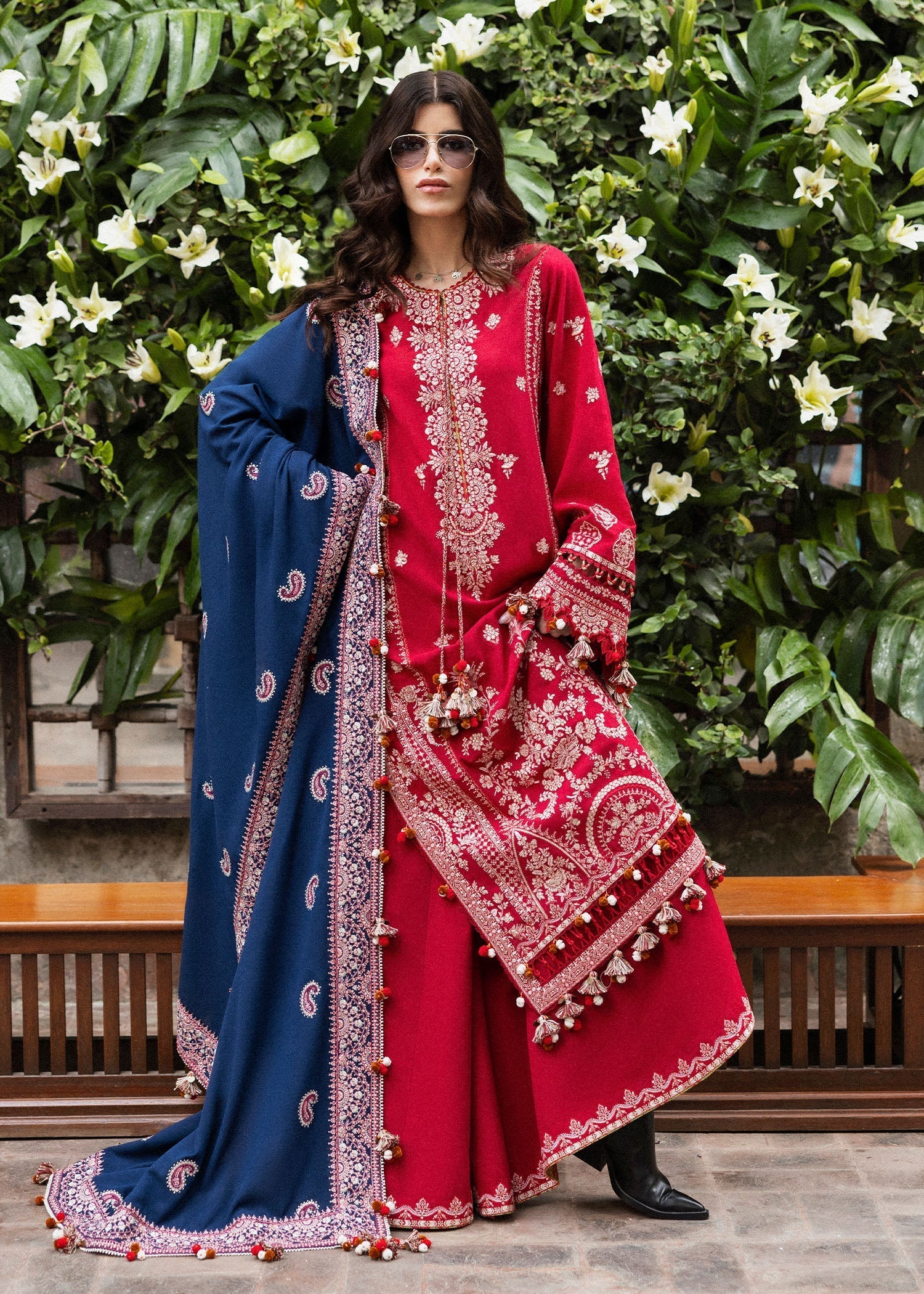 Hussain Rehar | Karandi Winter 24 | Aman - Ladies Clothes - Maria Faisal