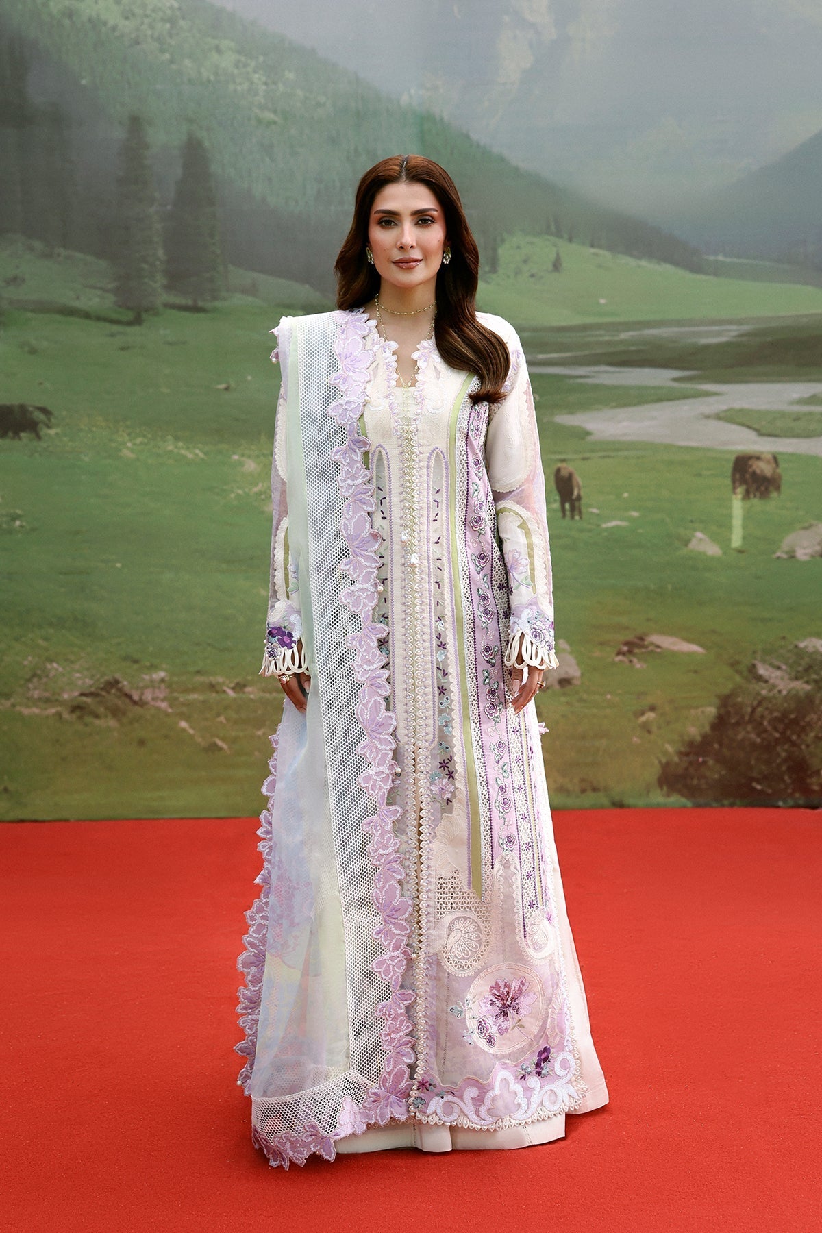 Afrozeh | A Lawn 26 | MIREN - Luxury Dress - available at Maria Faisal in UK and USA.