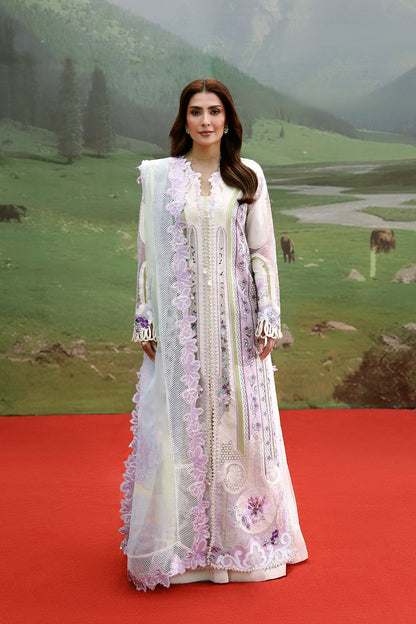 Afrozeh | A Lawn 26 | MIREN - Luxury Dress - available at Maria Faisal in UK and USA.