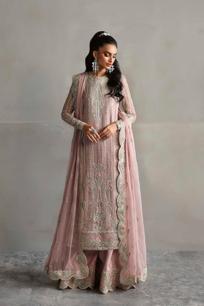Akbar Aslam | Meeras Luxury Chiffon 25 | Gulnour - Formal Dress - available at Maria Faisal in UK and USA.