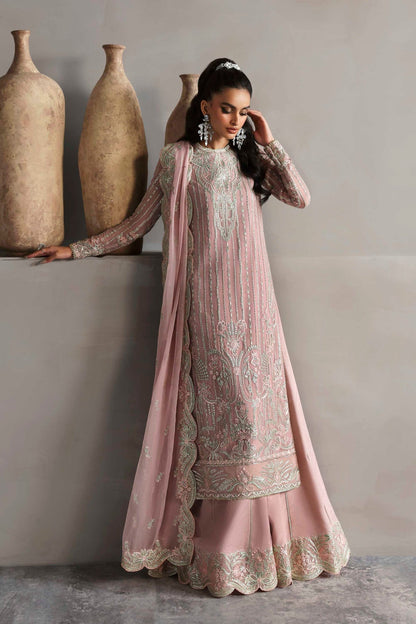 Akbar Aslam | Meeras Luxury Chiffon 25 | Gulnour - Formal Dress - available at Maria Faisal in UK and USA.