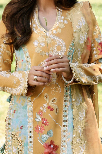 Afrozeh | A Lawn 26 | LEIAL - Luxury Dress - available at Maria Faisal in UK and USA.
