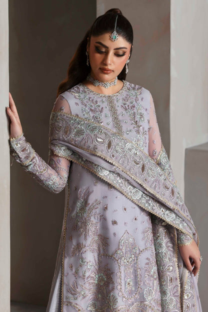 Akbar Aslam | Meeras Luxury Chiffon 25 | Emeraya - Formal Dress - available at Maria Faisal in UK and USA.