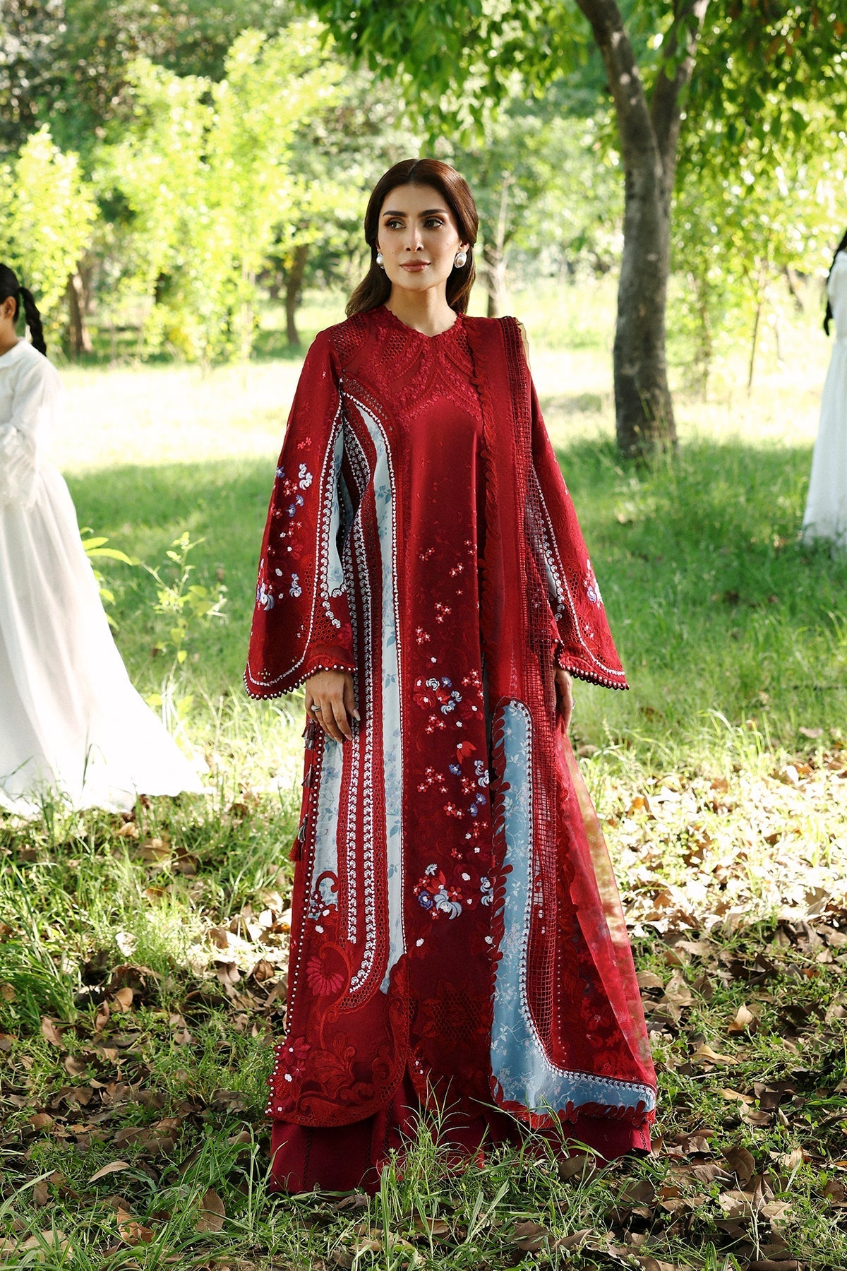 Afrozeh | A Lawn 26 | HALIA - Luxury Dress - available at Maria Faisal in UK and USA.