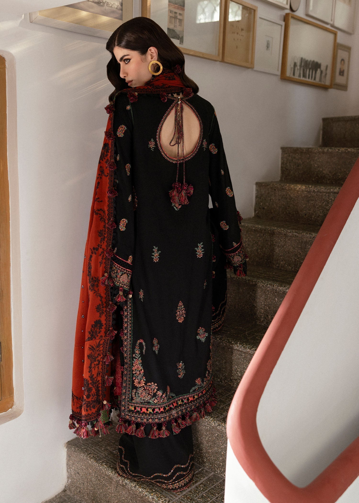 Hussain Rehar | Karandi Winter 24 | Sahe - Ladies Clothes - Maria Faisal