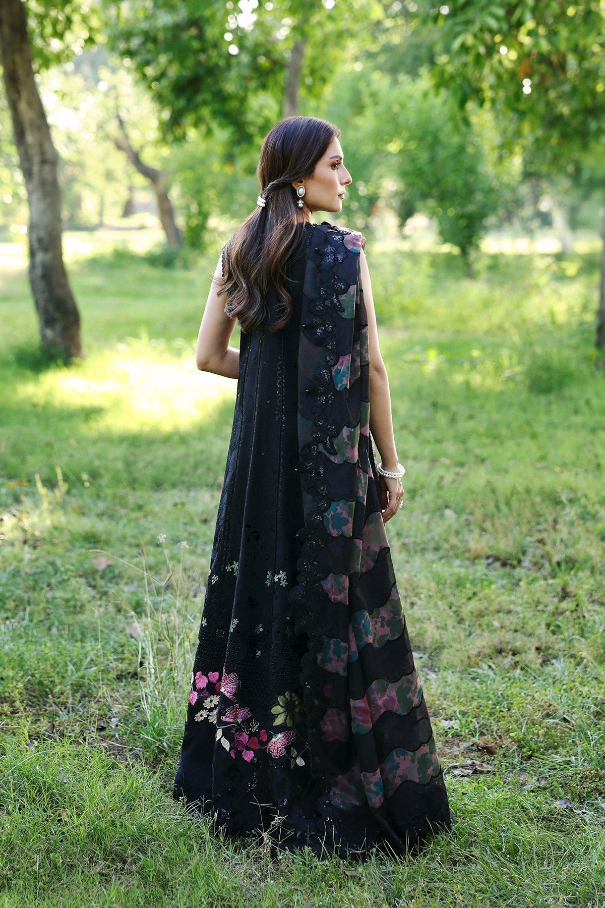 Afrozeh | A Lawn 26 | AURAVIE - Luxury Dress - available at Maria Faisal in UK and USA.