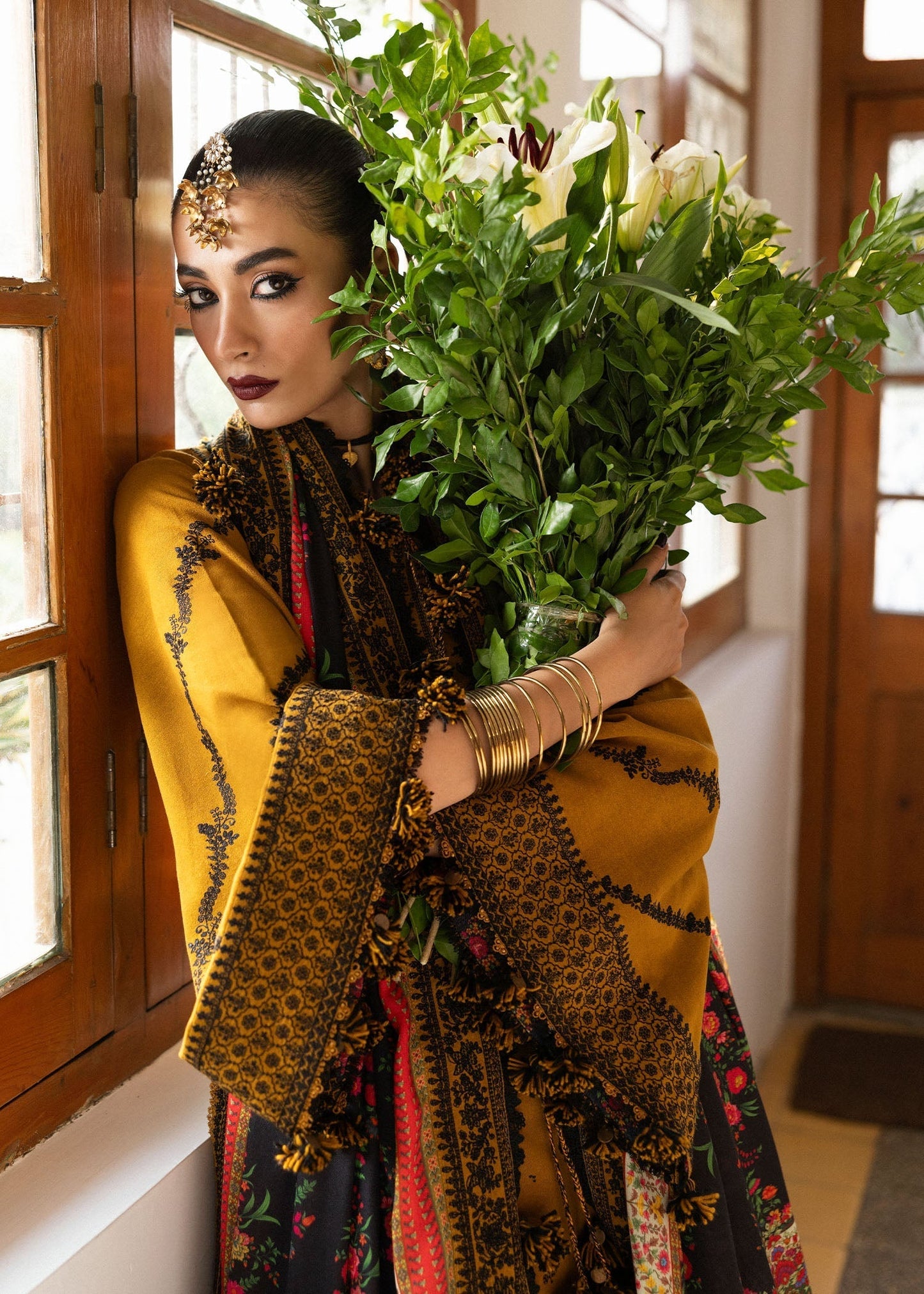 Hussain Rehar | Karandi Winter 24 | Saage - Ladies Clothes - Maria Faisal