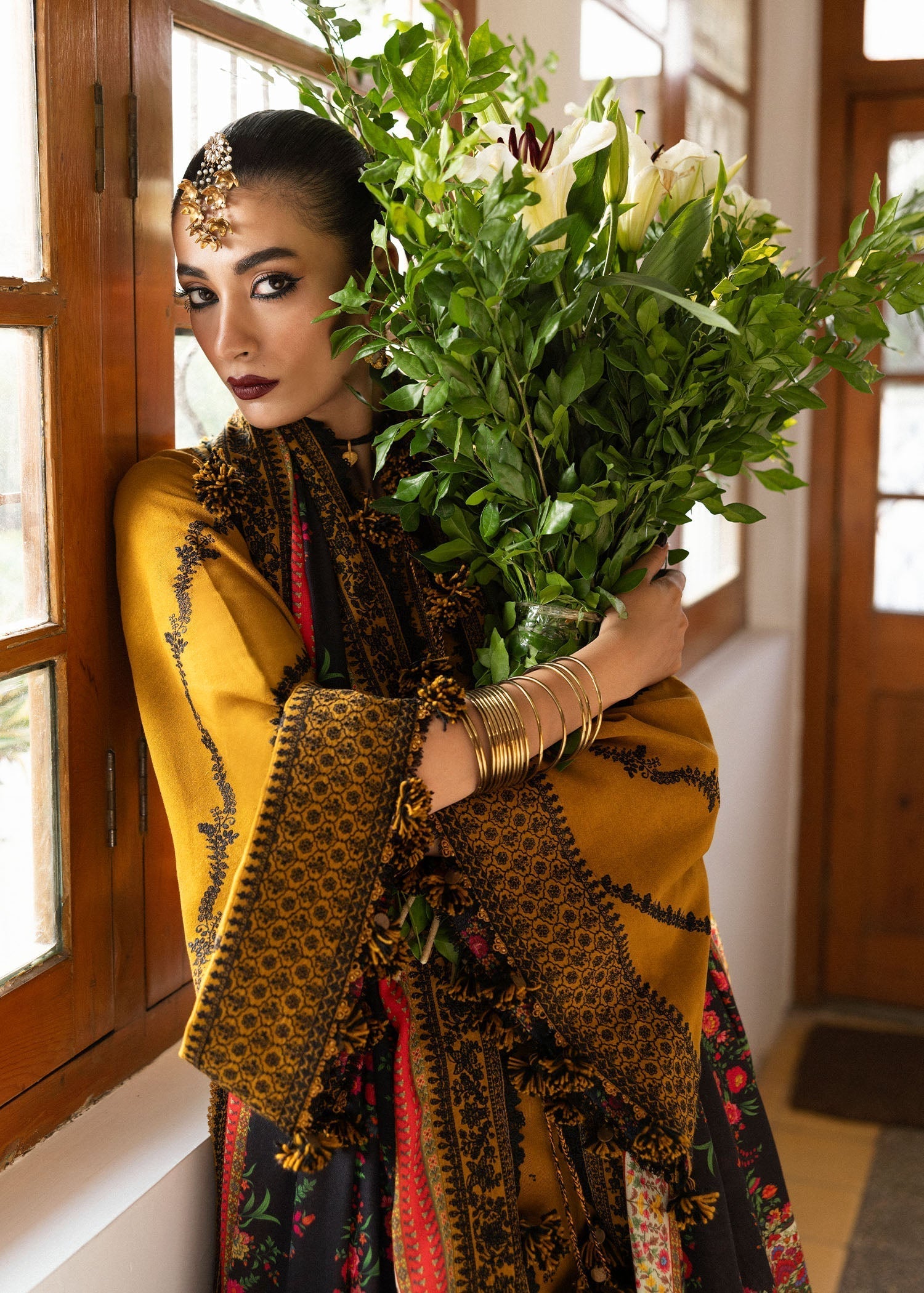 Hussain Rehar | Karandi Winter 24 | Saage - Ladies Clothes - Maria Faisal