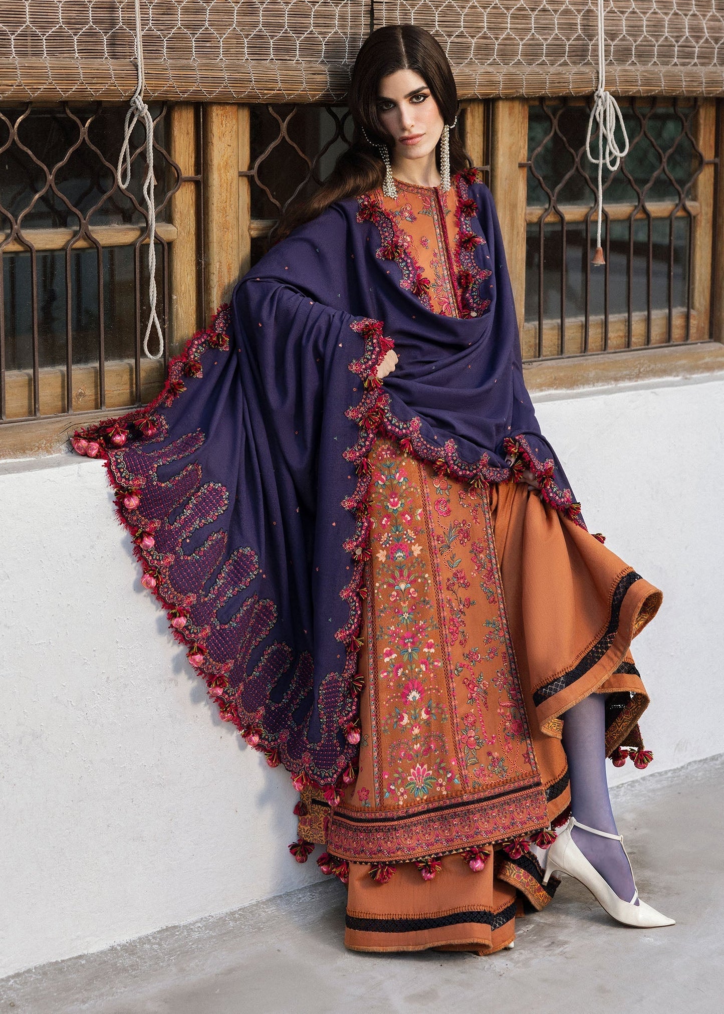 Hussain Rehar | Karandi Winter 24 | Kamal - Ladies Clothes - Maria Faisal