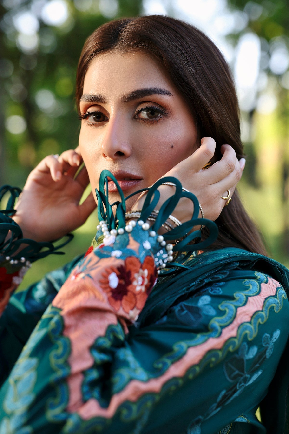 Afrozeh | A Lawn 26 | DALIYA - Luxury Dress - available at Maria Faisal in UK and USA.
