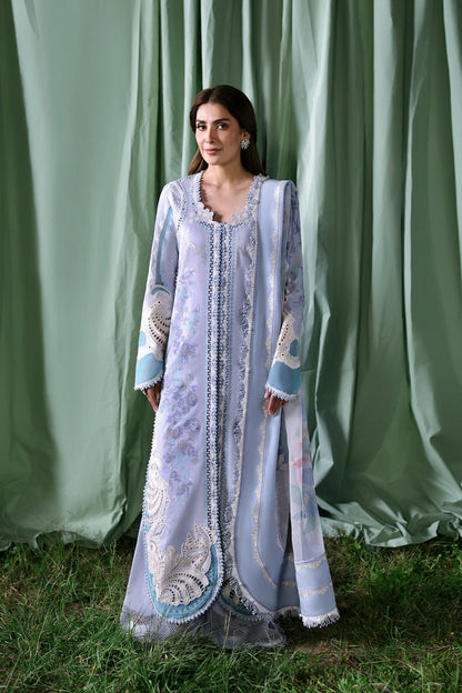 Afrozeh | A Lawn 26 | CHLORIS - Luxury Dress - available at Maria Faisal in UK and USA.