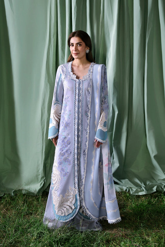 Afrozeh | A Lawn 26 | CHLORIS - Luxury Dress - available at Maria Faisal in UK and USA.