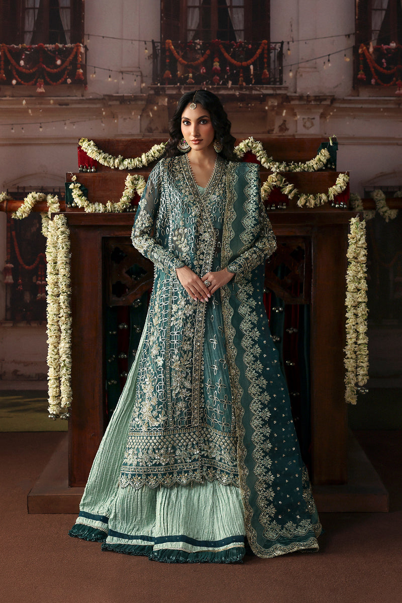 Afrozeh | Shehnai Wedding Formals 26 | Suhan - Wedding Dress - available at Maria Faisal in UK and USA.