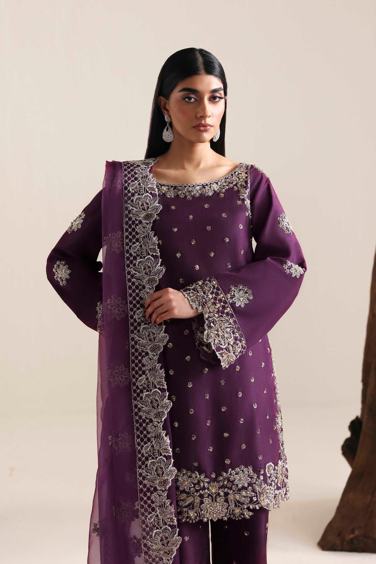 Akbar Aslam | Formal Pret | Nivelle - Formal Dress - available at Maria Faisal in UK and USA.