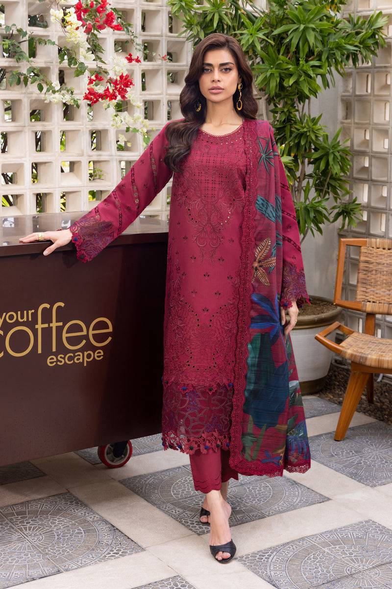 Rangrasiya | Carnation Luxury Festive Edit 25 | Aria by Maria Faisal - Registered Vendor of : Rangrasiya - type : Ladies Clothes - 100% original wedding dresses