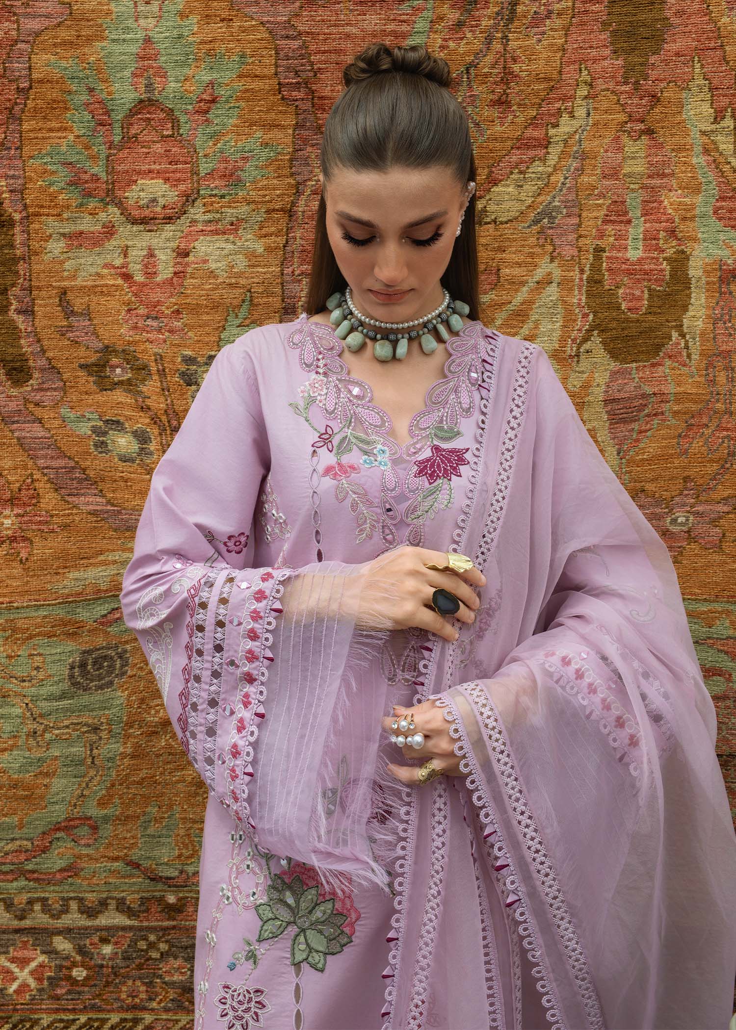 Crimson | Tasawar 25 | MIRROR GARDEN - D3B - Ladies Clothes 