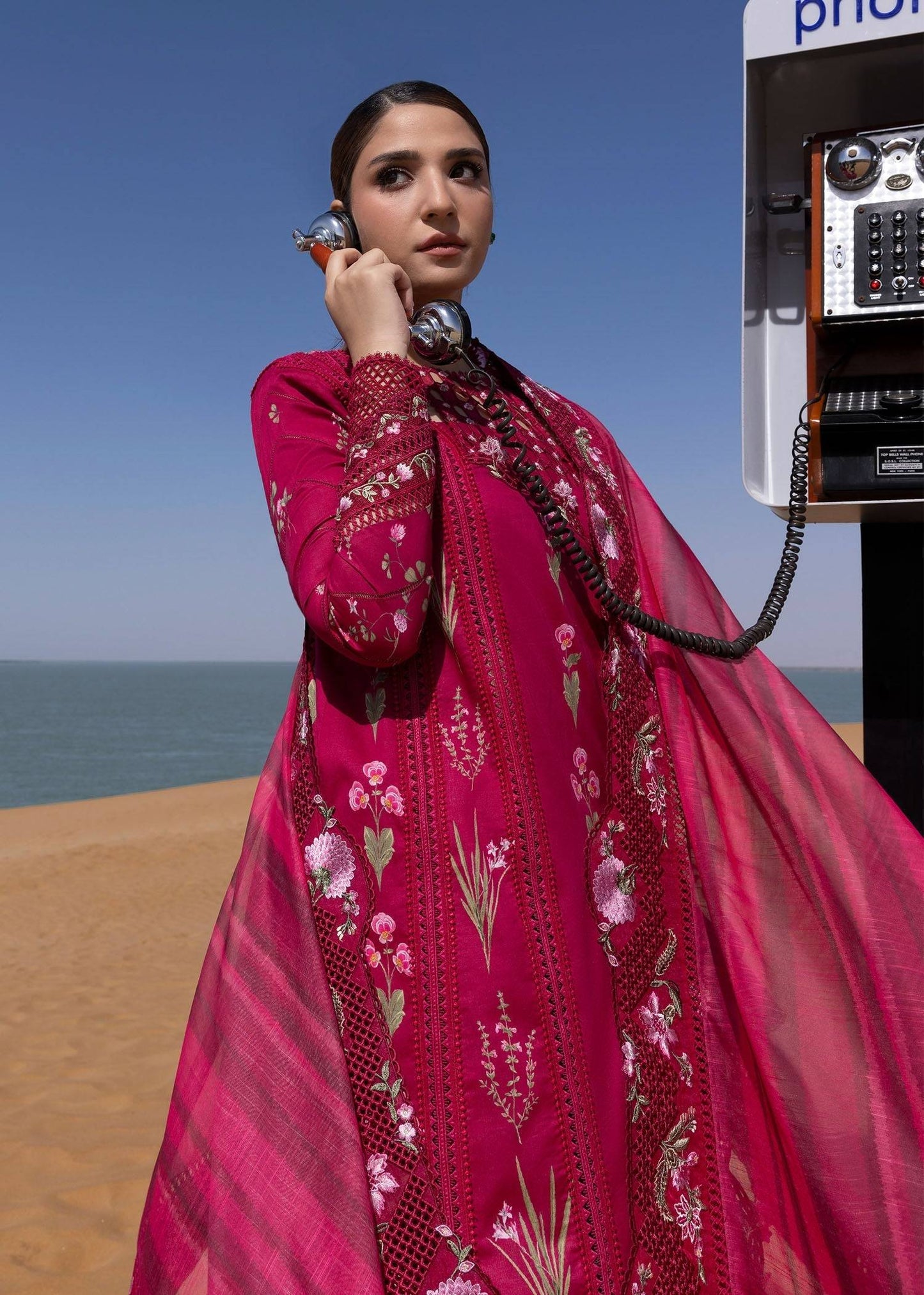 Crimson | Floe by Crimson | Once Upon A Flower - D9 A by Maria Faisal - Registered Vendor of : Crimson - type : Ladies Clothes - 100% original wedding dresses