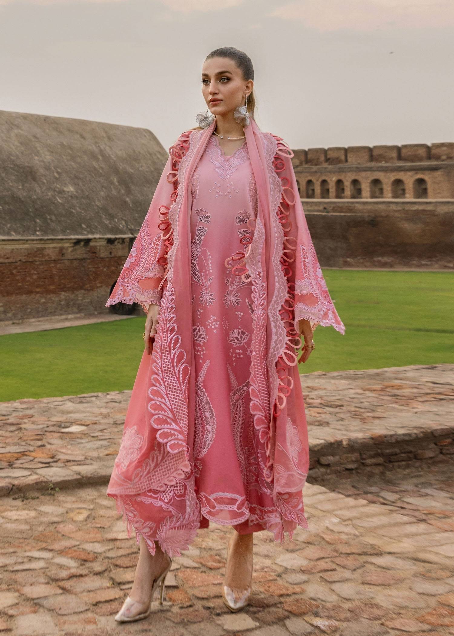 Crimson | Tasawar 25 | ALL THINGS OMBRE - D1B by Maria Faisal - Registered Vendor of : Crimson - type : Ladies Clothes - 100% original wedding dresses