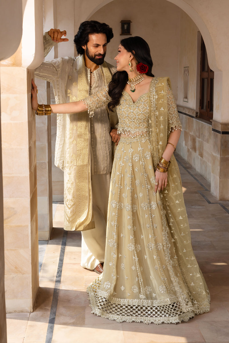 Rangrasiya | Chiffon Formals | Zaiena - Formal Dress - available at Maria Faisal in UK and USA.
