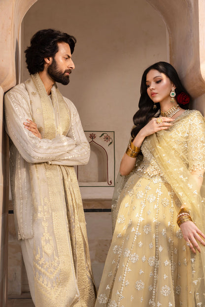 Rangrasiya | Chiffon Formals | Zaiena - Formal Dress - available at Maria Faisal in UK and USA.