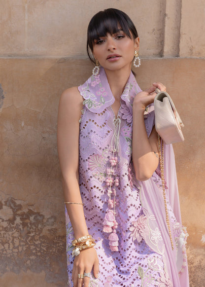 Crimson | Flow Lawn'26 | OMBRE LOVE - D8B - Festive Dress - available at Maria Faisal in UK and USA.