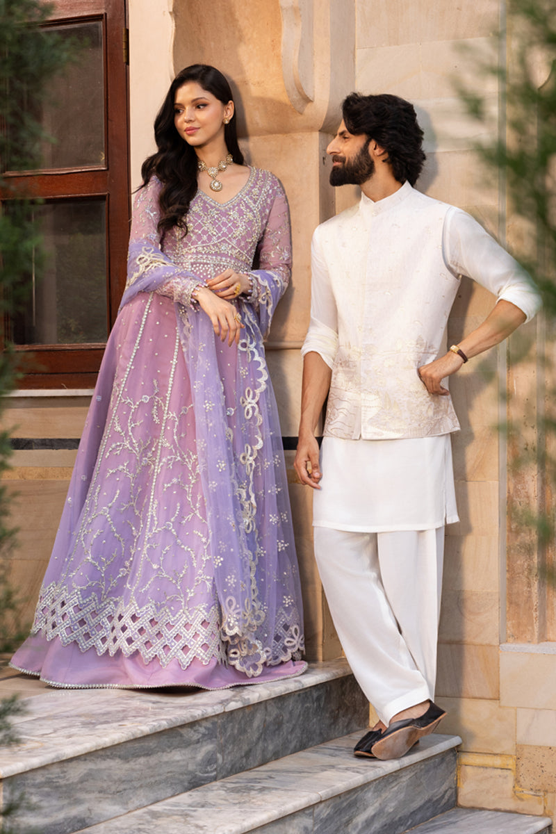 Rangrasiya | Chiffon Formals | Basma - Formal Dress - available at Maria Faisal in UK and USA.