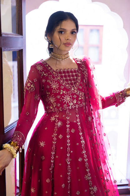 Rangrasiya | Chiffon Formals | Fareeha - Formal Dress - available at Maria Faisal in UK and USA.
