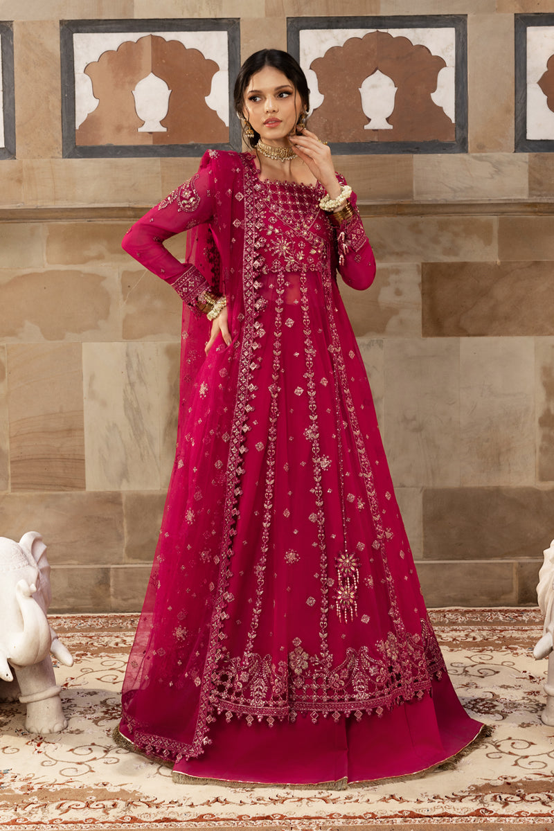 Rangrasiya | Chiffon Formals | Fareeha - Formal Dress - available at Maria Faisal in UK and USA.