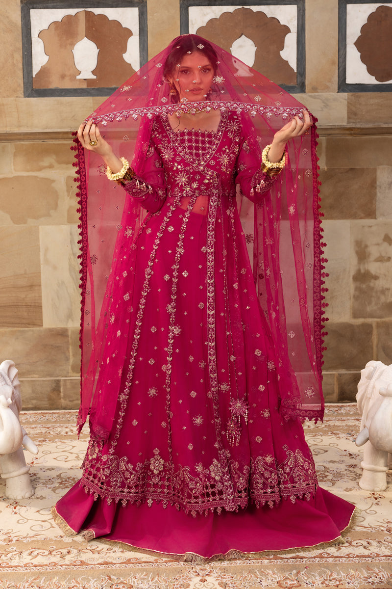 Rangrasiya | Chiffon Formals | Fareeha - Formal Dress - available at Maria Faisal in UK and USA.