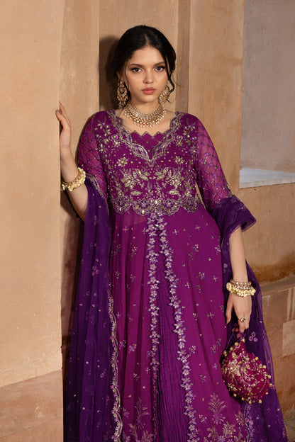 Rangrasiya | Chiffon Formals | Aaliyah - Formal Dress - available at Maria Faisal in UK and USA.
