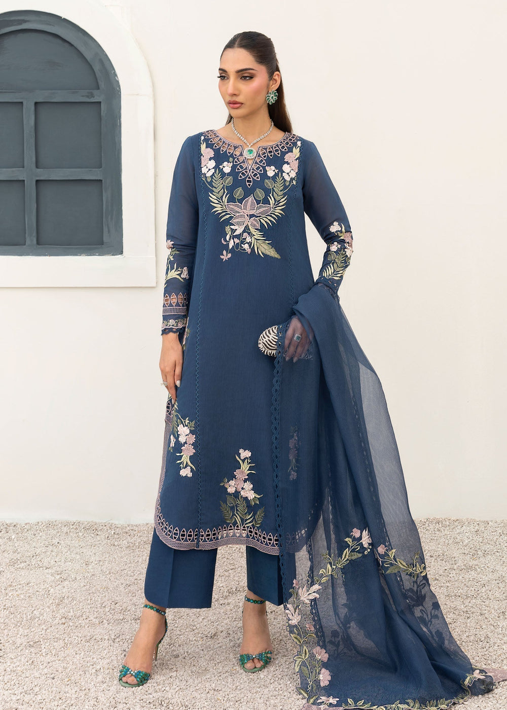 Saira Shakira | Rosea Casual Pret 25 | Midnight - Ladies Clothes - Maria Faisal