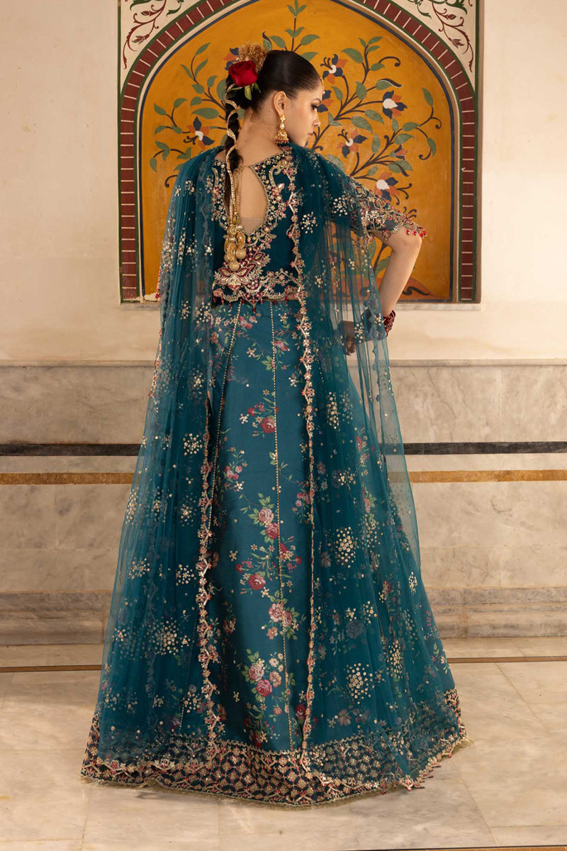 Rangrasiya | Chiffon Formals | Zeenat - Formal Dress - available at Maria Faisal in UK and USA.