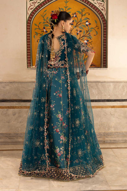 Rangrasiya | Chiffon Formals | Zeenat - Formal Dress - available at Maria Faisal in UK and USA.