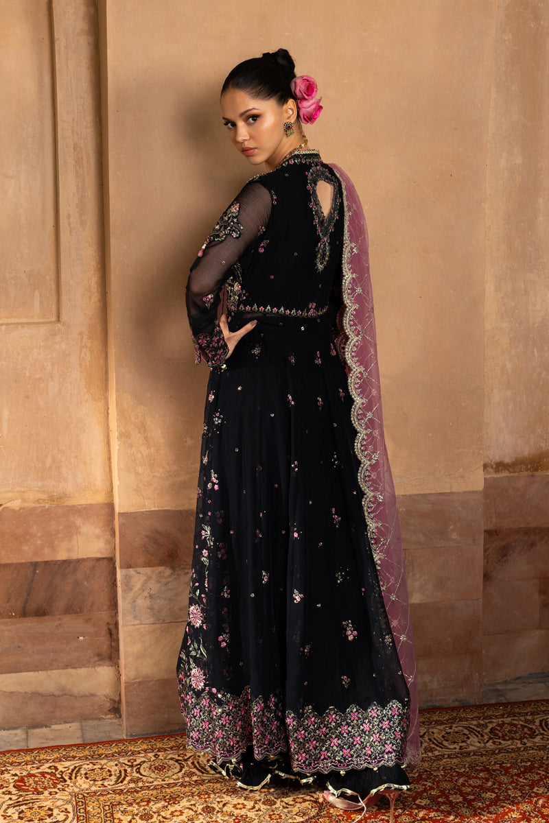 Rangrasiya | Chiffon Formals | Sofia - Formal Dress - available at Maria Faisal in UK and USA.