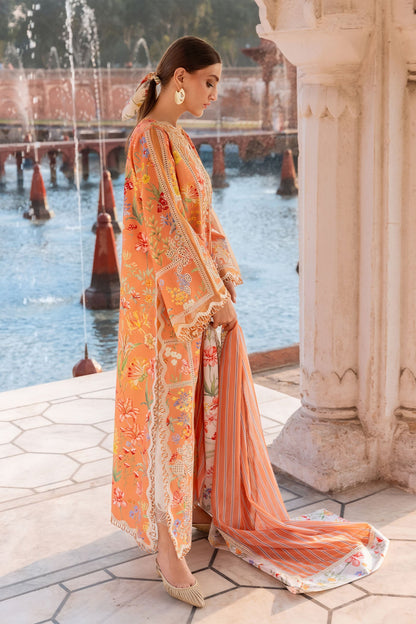 Crimson | Flow Lawn'26 | A SUMMER DANCE - D2A - Festive Dress - available at Maria Faisal in UK and USA.