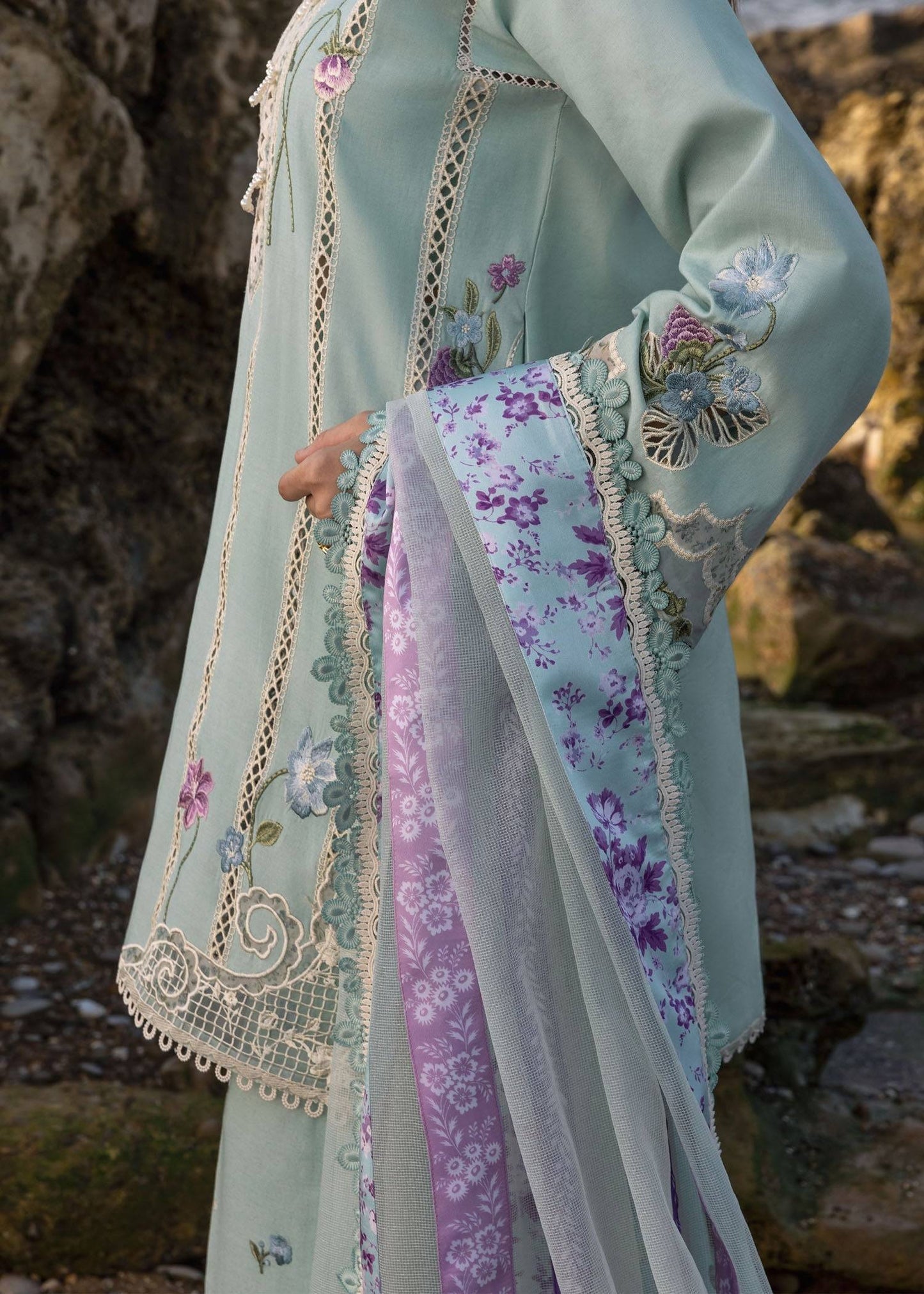 Crimson | Floe by Crimson | Floral Crush - D6 A by Maria Faisal - Registered Vendor of : Crimson - type : Ladies Clothes - 100% original wedding dresses