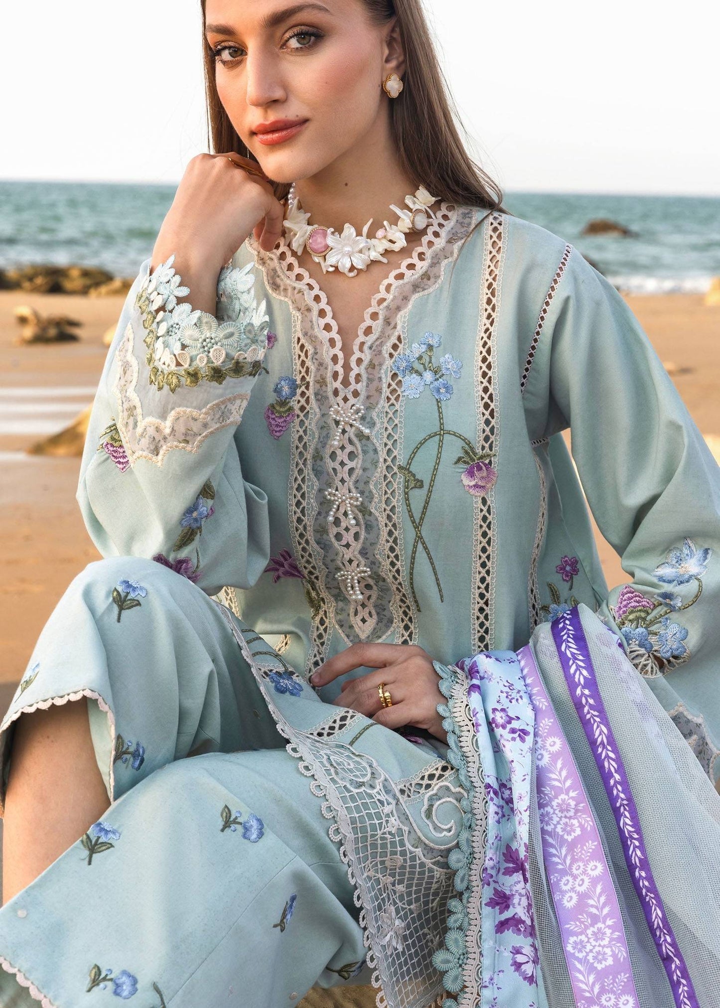 Crimson | Floe by Crimson | Floral Crush - D6 A by Maria Faisal - Registered Vendor of : Crimson - type : Ladies Clothes - 100% original wedding dresses