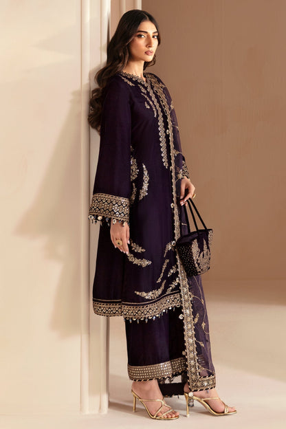 Jazmin | Velvet Edit 24 | Velvet Formal VF-2026 - Ladies Clothes - Maria Faisal