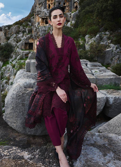 Image | Lawnkari 25 | Delara by Maria Faisal - Registered Vendor of : Image - type : Ladies Clothes - 100% original wedding dresses